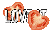 Love It Hearts Sticker by Tomate Fresh Fun Food