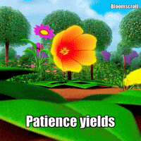 Growth Patience GIF by Bloomscroll