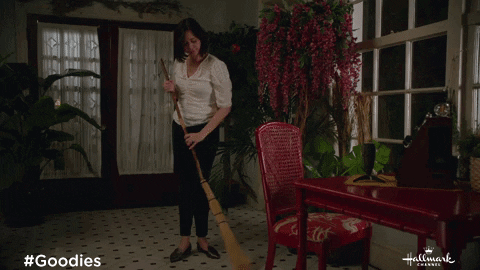 Good Witch Cleaning GIF by Hallmark Channel