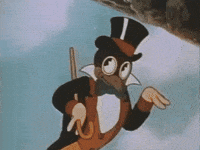 Top Hat Hello GIF by Fleischer Studios
