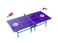 Ping Pong 3D Sticker by Millions