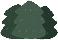 Christmas Tree Sticker by haenaillust