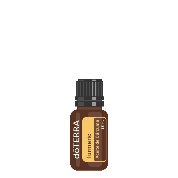 Turmeric Sticker by doTERRA Essential Oils