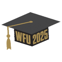 Wfugrad Sticker by Wake Forest University