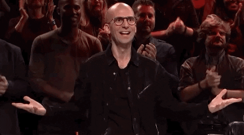 this is great howie mandel GIF by Saturday Night Live