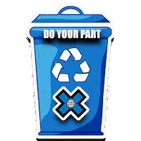 Trash Recycle Sticker by X Games 