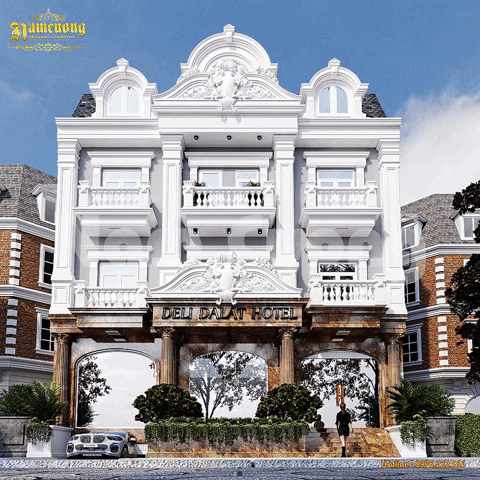 thietkenhadep giphygifmaker kiến trúc nam cường thiết kế khách sạn khách sạn tân cổ điển GIF