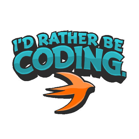 Coding Rather Be Sticker