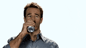 James Van Der Beek Drinking GIF