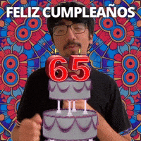 ¡Feliz 65.º cumpleaños!
