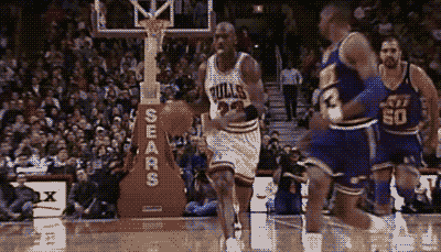 michael jordan basketball GIF