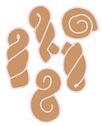 Easter Greece Sticker by Cartoules Press