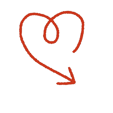 Arrow Love Sticker