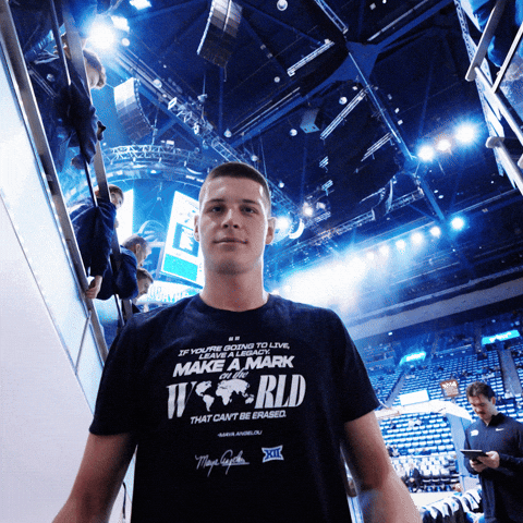 Byu Basketball Yes GIF by BYU Cougars