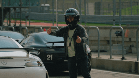 Mercedes Amg Thumbs Up GIF by U.S. AMG Driving Academy