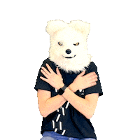 Wolf Freezing Sticker by Wayra