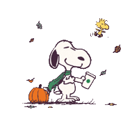The Great Pumpkin Fall Sticker by Starbucks