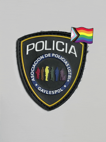 gaylespol giphyattribution gay pride policia GIF