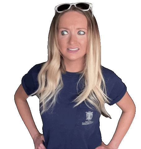 Excuse Me What Sticker by Loryn Powell