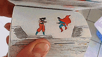 vs superman GIF