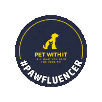 petwithit petwithit pawfluencer Sticker