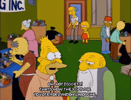 Happy Season 8 GIF by The Simpsons