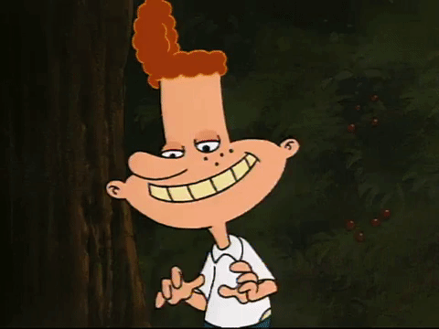 hey arnold nicksplat GIF
