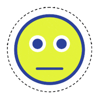 Inquiet Sticker by Agence DUNK!