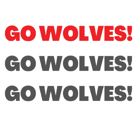 Go Wolves Sticker by RSHS Counselors