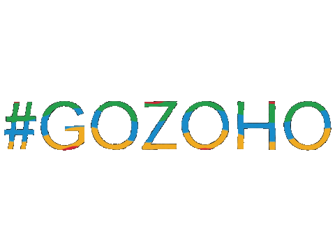 Zoho giphyupload zoho zoholics gozoho Sticker
