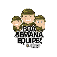palmilhado boa semana palmilhado Sticker