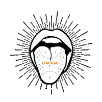 burger umami Sticker