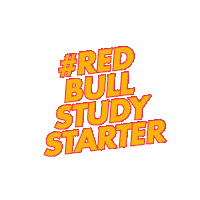 RedBullStudyStarter party confetti student red bull Sticker