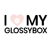 Love Sticker by GLOSSYBOX
