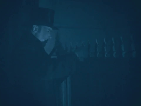 who goes there? smoking GIF