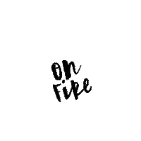 on fire Sticker by Grow Performance