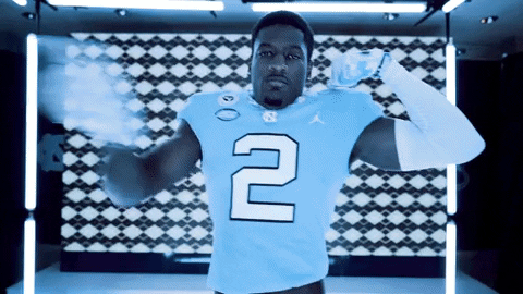 North Carolina Football GIF by UNC Tar Heels