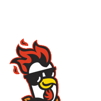 Chicken Fastfood Sticker by Pollotaquilla