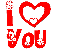 Love You Sticker