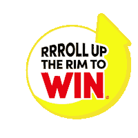 Roll Up The Rim Sticker by TimHortons