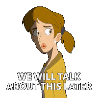 Katherine Talk Later Sticker by NETFLIX