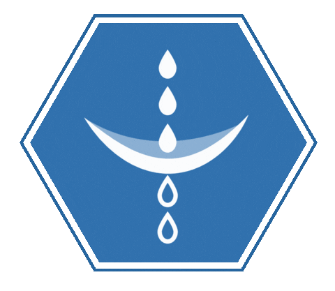 QblueSolutions giphyupload new drink water Sticker