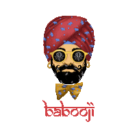 Indian Turban Sticker by Foamee