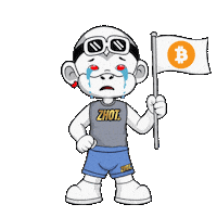 Sad Bitcoin Sticker by Zhot