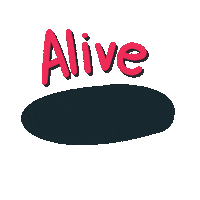 Alive Sticker