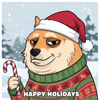 Christmas Snow GIF by Doge Pound