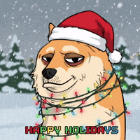Christmas Snow GIF by Doge Pound