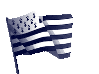 Flag Waving Sticker