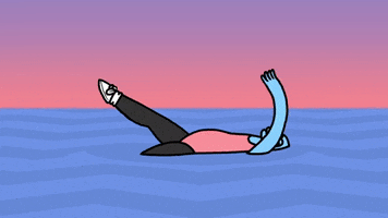 Out To Sea Swimming GIF by Jason Clarke
