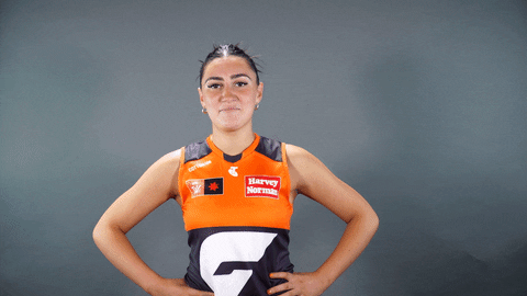 Footy Shoulder Brush GIF by GIANTS